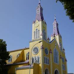 Holzkirche in Castro