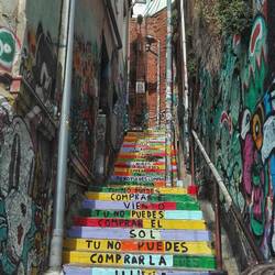 Treppenstufen mit Lyrics von einem wichtigen Song