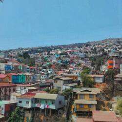 Blick auf einen Teil von Valparaiso