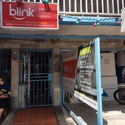 Eingang zum Hostel