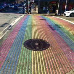Crosswalks in Castro District