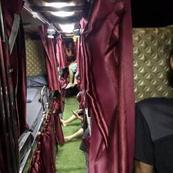 Der Blick in den Bus...