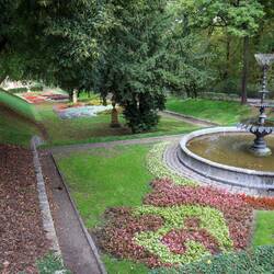 Park in the old moat