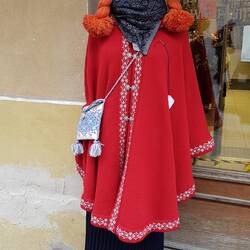 And I could swoosh around in this cape!