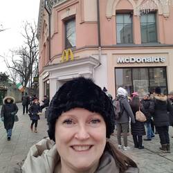 The meeting place - McDonalds a Tallinn landmark
