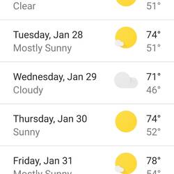 Perfect weather! 😎