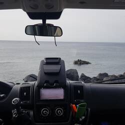 Immer wieder schön, wenn ich beim Aufwachen direkt auf den Atlantik schaue