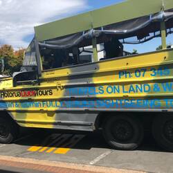 The Duck Boat - a WWII amphibious landing craft