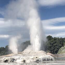 Geothermal geyser