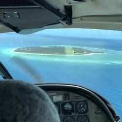 Landung auf der grünen Wiese