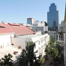 Aussicht von unserer Unterkunft