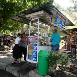 Mote con Huesillo - das schmeckte vor allem Simon