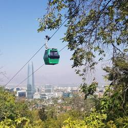 Der 300m hohe Gran Torre, bei dem sich auch ein Shopping Center befindet