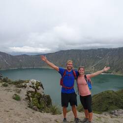 Finally, Quilotoa Kratersee