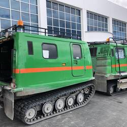 A Hägglund vehicle - practical transport in the Antarctic
