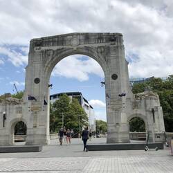 War memorial arch in Christchurch