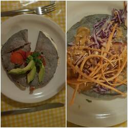 Quesadilla de Huitlacoche, Taco de filete de pescado