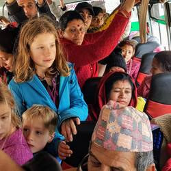 Im Bus
