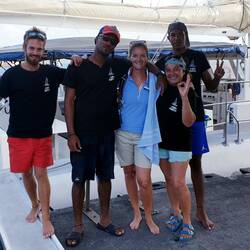 Die mega coole Crew und ich. 😊