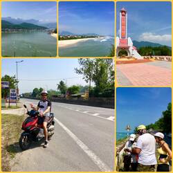 Views from the pass; Biker Dave; village cemetary; local man on the pass
