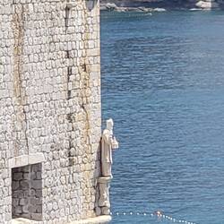 St. Blais protects the harbor.