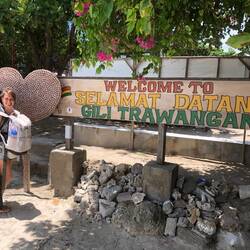 Ankunft auf Gili Trawangan