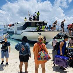 Ankunft mit dem Boot auf Gili Trawangan