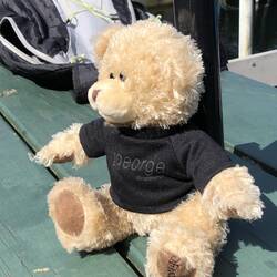 George from Christchurch enjoying the noonday sunshine