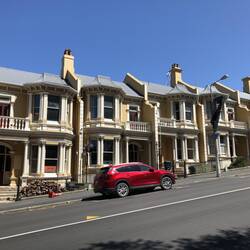 Fabulous terrace houses in Dunedin - now mainly student accommodations