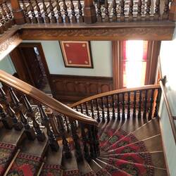 Ornate and impressive staircase