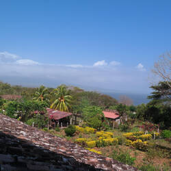Blick von Finca Magdalena auf Concepción