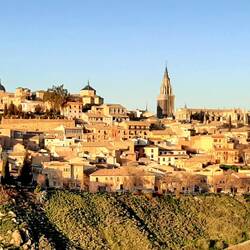 Toledo im Sonnenuntergang