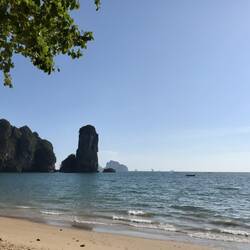 Am "versteckten" Strand