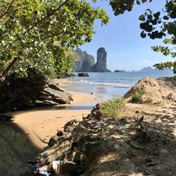 "Schwarzes (stinkiges) Wasser", das einfach so ins Meer fließt - Lecker!