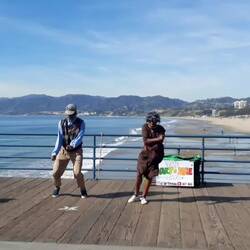 Am Santa Monica Pier