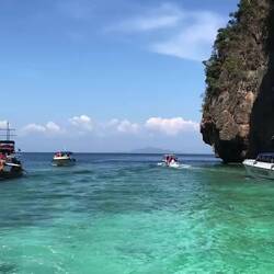 In der tollen "Pileh" Lagune