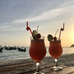 Cocktails am Strand 😊