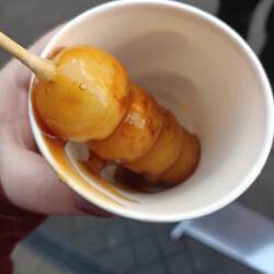 Mitarashi dango