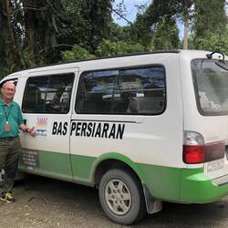 We said goodbye to our Borneo guide, Hadi