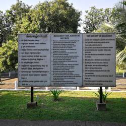 Diese Regeln lassen erahnen wie es in dem Gefängnis zugegangen sein muss.