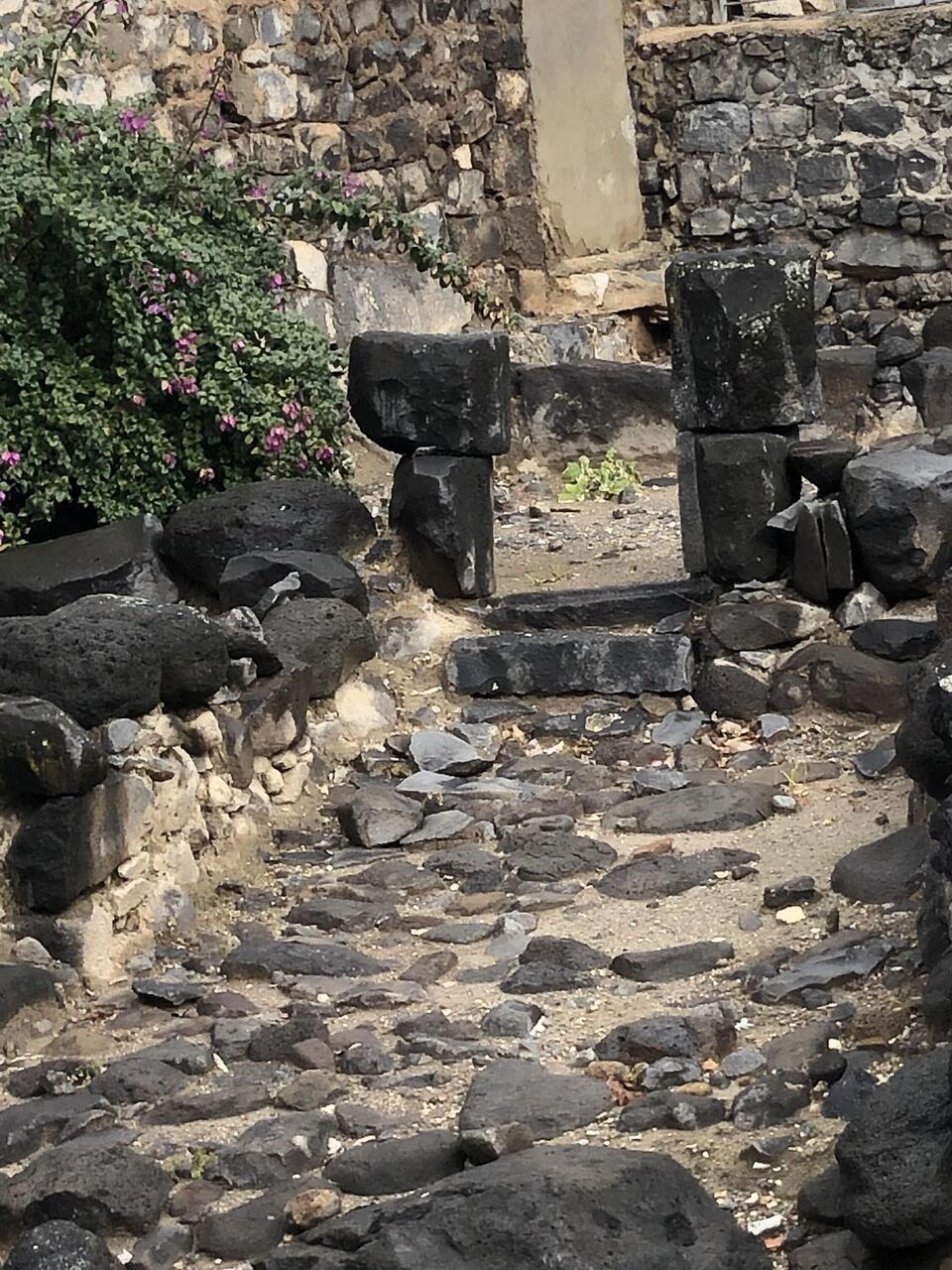 Look at the narrow streets Jesus walked