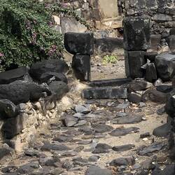 Look at the narrow streets Jesus walked