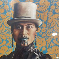 Maori Chin Tatoo
