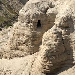 Qumran Archaeology Park where Dead Scrolls were discovered