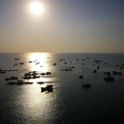 Zum Sonnenuntergang treten wir den Rückweg an