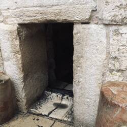 To enter thr Nativity Church you must humble yourself( bend low) to enter