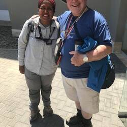 Olenka is our guide for the Reserve Tour
