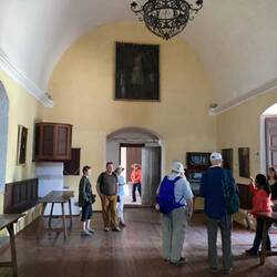 Dining room at convent.