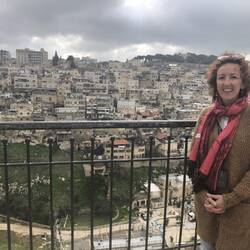 Panoramic view of the City of David