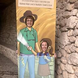 3400 BCE Hezekiah's Tunnel and Pool of Shiloah ( John 9)